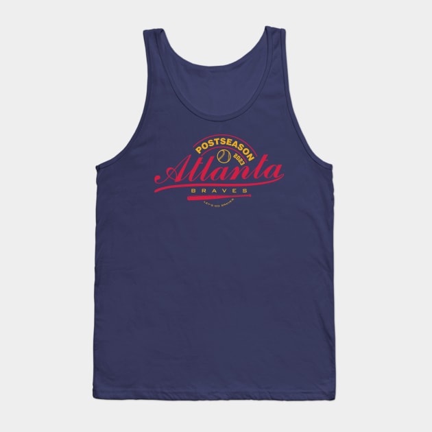 Braves Postseason 2023 Tank Top by Nagorniak